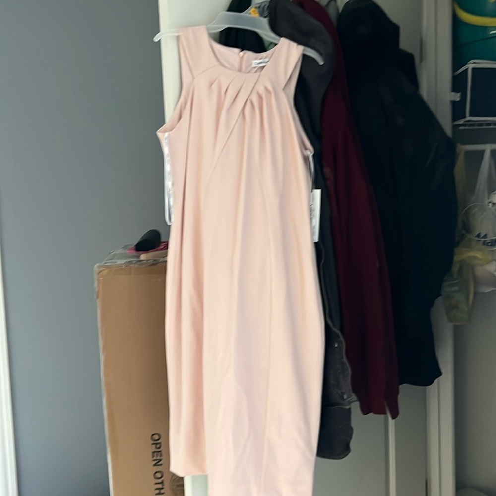 Pale Pink Calvin Klein Dress